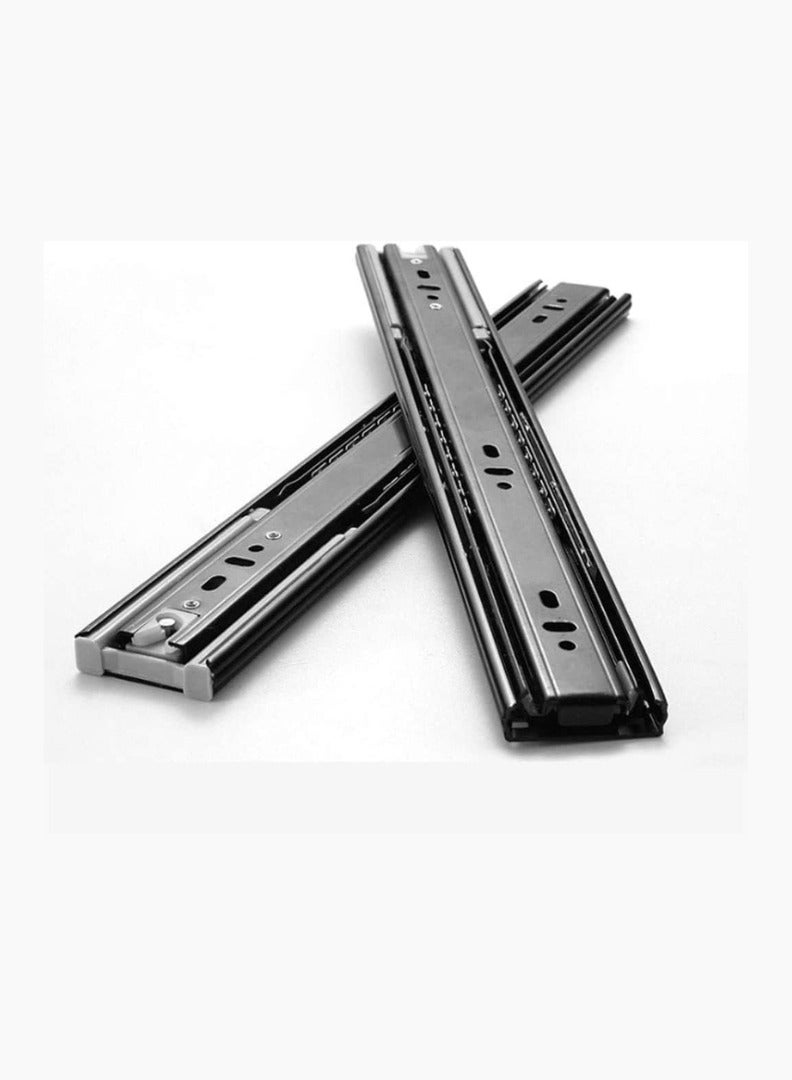 KNP KNP Soft Closing Steel Ball Bearing Drawer Slide Rail Runner 20-Inch designed for smooth, quiet, and effortless operation.  - Image 2