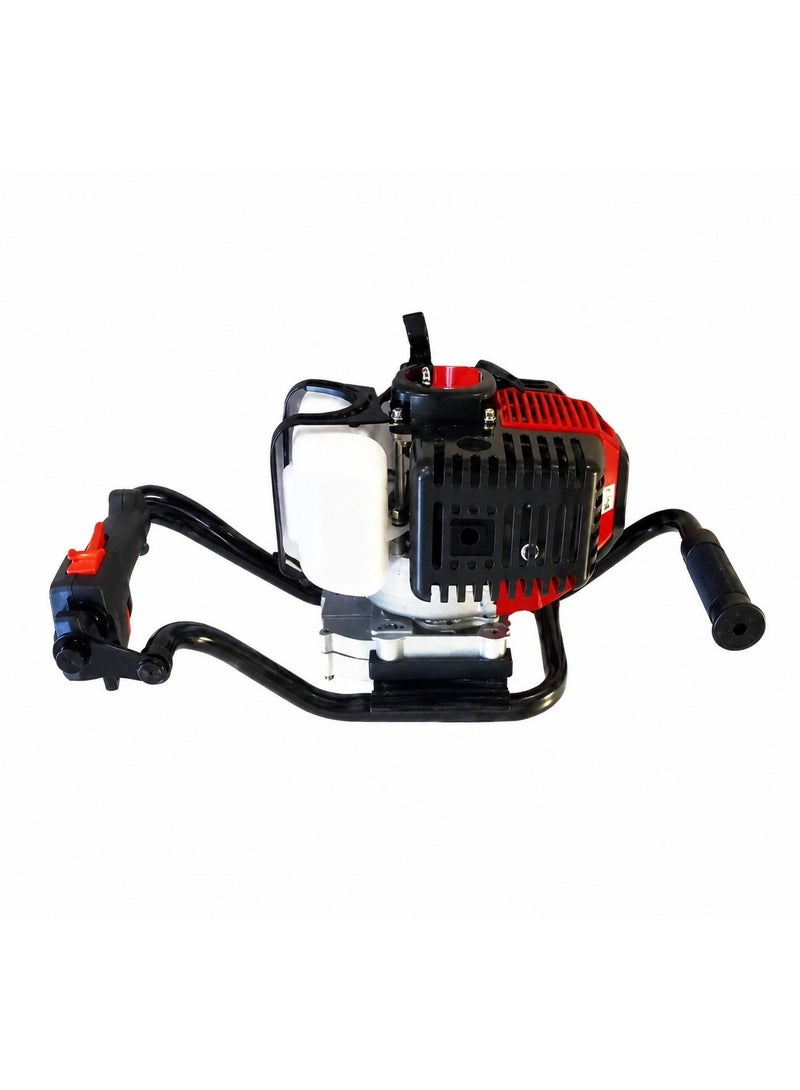 Delco Professional Gas-Powered Earth Auger with 20 cm Drill Bit for Tree Planting - Image 5