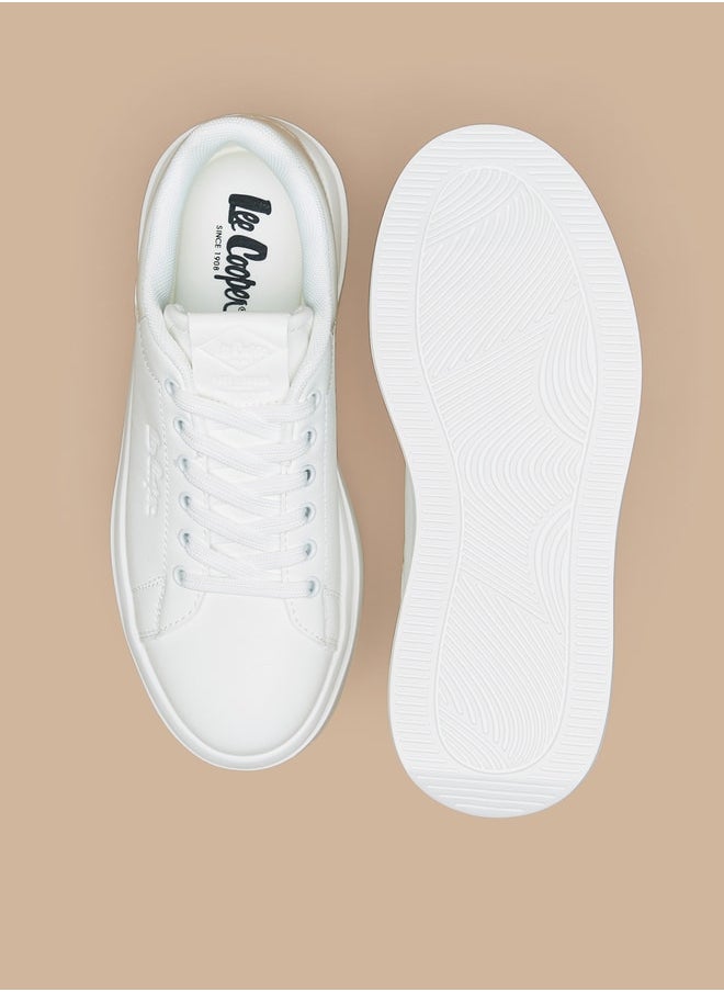 Lee Cooper Women'S Lace-Up Low Ankle Casual Sneakers  - Image 4