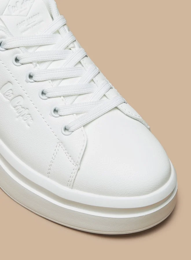 Lee Cooper Women'S Lace-Up Low Ankle Casual Sneakers
