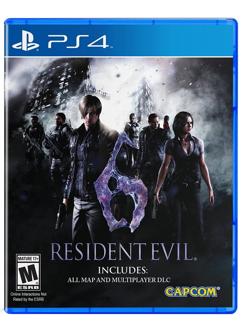 بلاي ستيشن Resident Evil 6 PS4 Edition - لعبة أكشن ورعب وبقاء  - Image 1