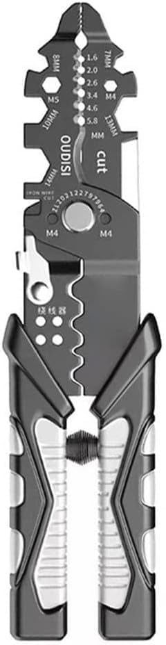 GIRGIT 25in1 Multifunction Wire Strippers Electeical 8 inch Wire Crimping Tool Wire Cutter Professional Electrician Pliers Tools and Cable Stripper for Cutting Stripping Shearing  - Image 1