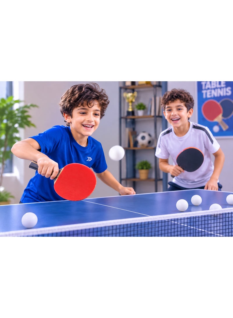 Rwnq Table Tennis Balls White – 6 Pieces – High Quality for Training and Recreational Play – Durable and Suitable for Table Tennis Games for Beginners and Professionals – Ping Pong Balls for Training and Matches – Strong and Durable White Table Tennis Balls for All Levels – Sports Games – Sports Accessories - Image 5
