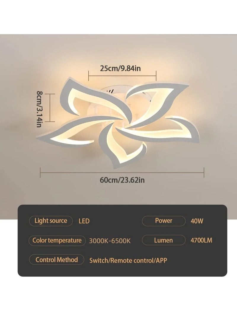 Goeco - 5 Lights Dimmable LED Ceiling Light - Image 1