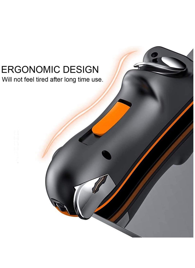 Generic - PUBG Controller for ipad, Six Way Shooting, Maximum Electric 24 Consecutive Strikes, 6/12/18/24 Taps, iPad/Tablet, Gaming Pad, High Sensitivity, High Precision, Shooting Buttons (Orange) - Image 1