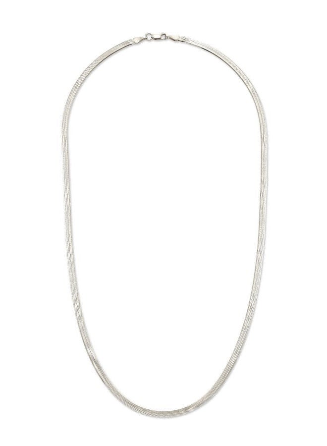 Kendra Scott Herringbone Chain Necklace, One Size, Sterling Silver Precious Metal - Image 3