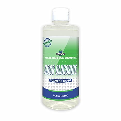 Myoc Coco Glucoside -Natural Surfactant, for Skin, Shampoo, Body Wash, Shower Gel – 425 ml - Image 1