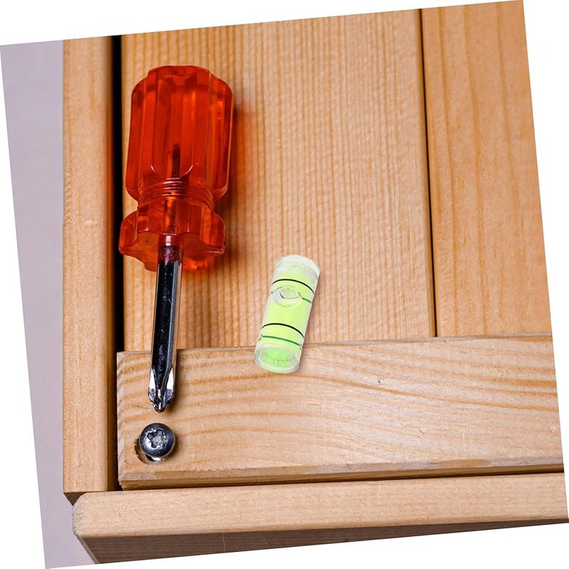 10Pcs Mini Bubble Spirit Levels High Accuracy Leveling Tool For Woodworking Picture Hanging - Image 5