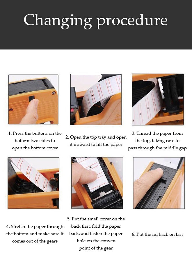 آلة وضع الأسعار MX5500، آلة تسعير، آلة ترميز صف واحد، آلة يدوية قابلة للتعديل لبطاقة سعر مكونة من 8 أرقام للاستخدام في المتاجر