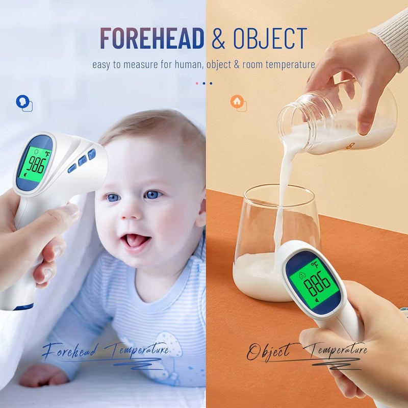 Goodbaby مقياس حرارة الجبين للبالغين والأطفال مؤهل لـ FSA HSA مقياس حرارة رقمي للأطفال مع إنذار للحمى نتائج سريعة ودقيقة أساسية طبية منزلية للممرضين - Image 5