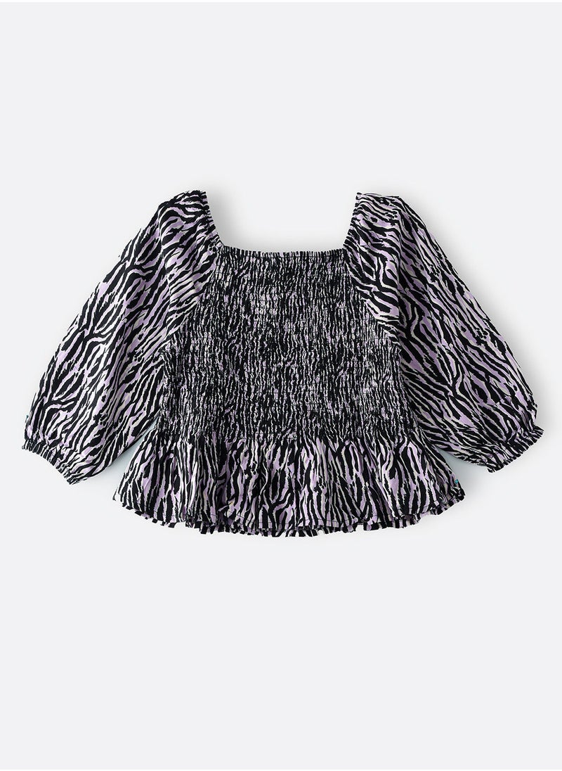 Jelliene Aop woven top  - Image 2