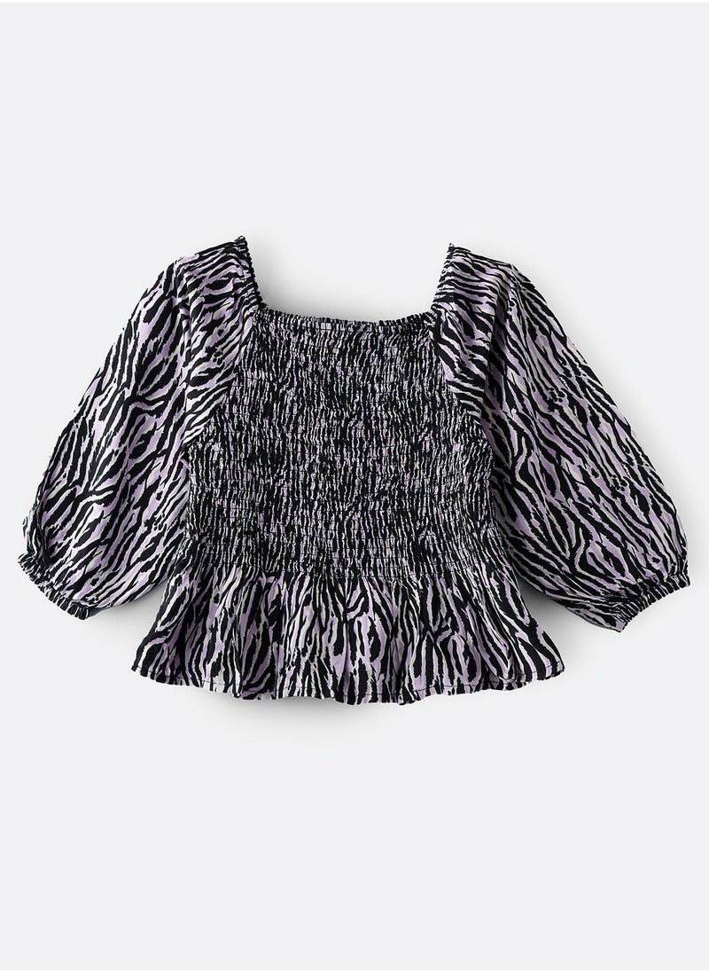 Jelliene Aop woven top  - Image 1