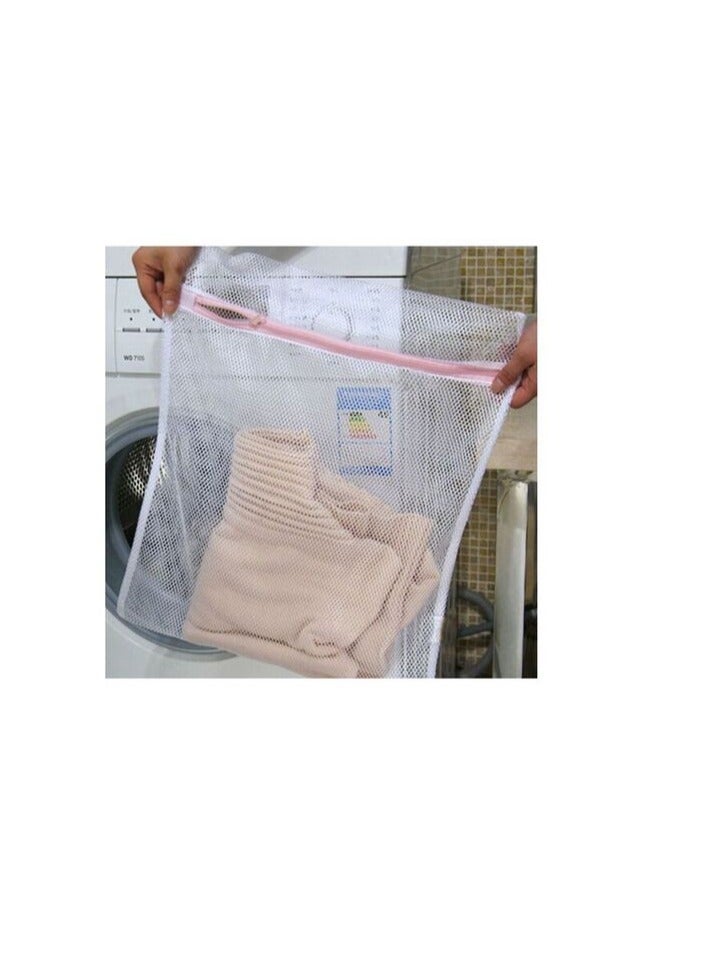 Marrkhor Laundry Mesh Wash Bag White Standard - Image 2