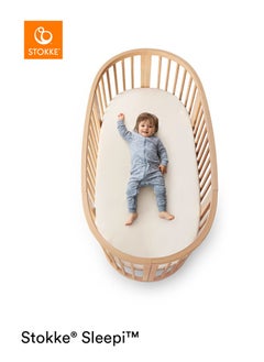 Sleepi Baby Crib/Bed Baby Bed For 0 - 36 Months Adjustable, Stylish And Flexible Optional Extension Kit For Children Up To 10 Years Old Natural - pzsku/Z5E3711DC2AD2D0494E72Z/45/_/1715586424/b204a677-3097-4fa8-aa90-cb3c97d817ec