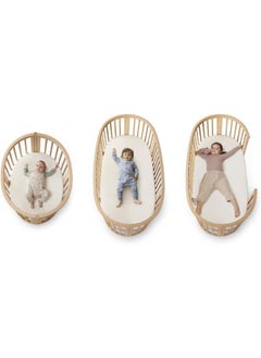STOKKE Sleepi Baby Crib/Bed Baby Bed For 0 - 36 Months Adjustable, Stylish And Flexible Optional Extension Kit For Children Up To 10 Years Old Natural  - Image 5