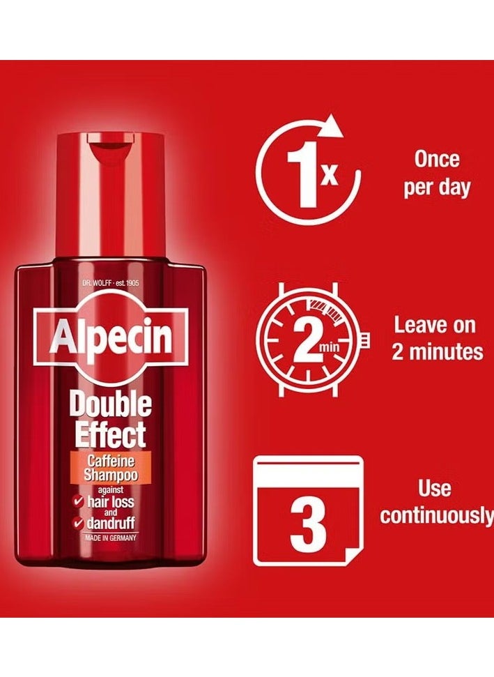 Alpecin Alpecin Double Effect Caffeine Shampoo 200 mL  - Image 2