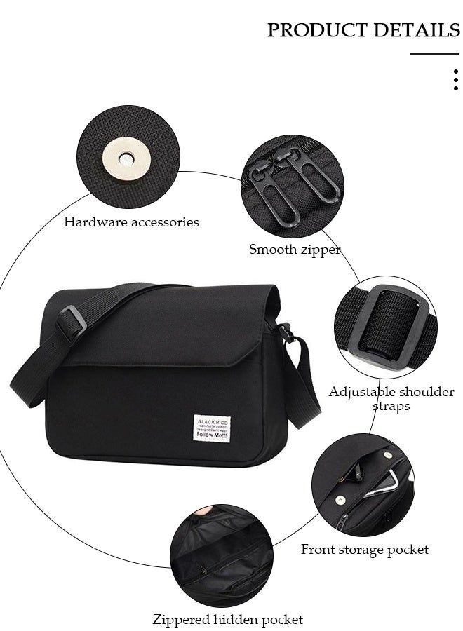 DUNISO Waterproof Sling Bag Crossbody Bag for Men and Women Sling Backpack Multipurpose Crossbody Chest Bag with Adjustable Strap for Travel Office Hiking Walking Biking Cycling - Image 4