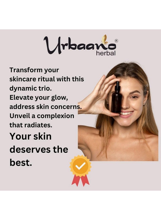 Urbaano herbal ® Niacinamide (Vitamin B3), Vitamin C (L-Ascorbic Acid) & Salicylic Acid Powder For Making Diy Skin Care Serum, Cream, Lotion & Facewash, Bright, Anti Aging & Youthful Glow - Image 5