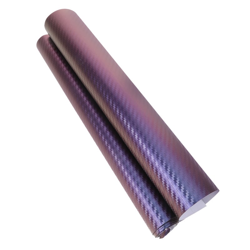 1 Roll Carbon Fiber Vinyl Wrap Car Body Film Vinyl Carbon Colored Carbon Fiber Sheet Color Changing Film - Image 5