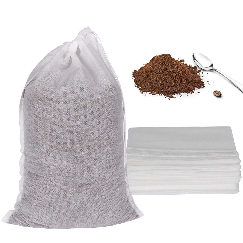YQL YQL Cold Brew Coffee Filter Bags 8X12 Inch 50PCS No Mess Cold Brew Coffee Filters Disposable Mesh Brewing Bags Tea Filter Bag For Cold Brew Coffee or Tea4x66x10inch Available 