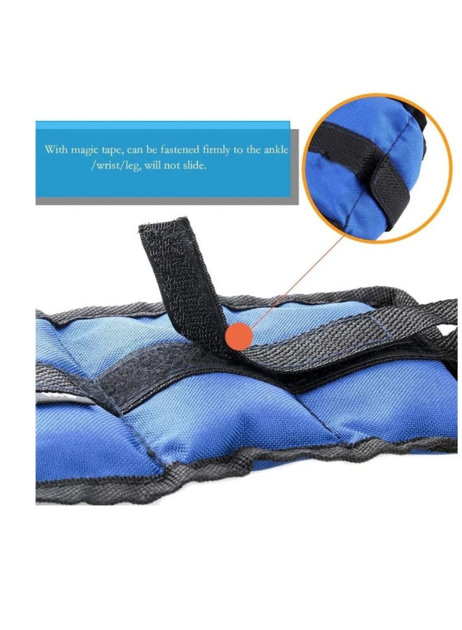 سبال حزام قابل للتعديل بالكامل بوزن الكاحل والمعصم للنساء والرجال والأطفال واللياقة البدنية والكاحل والمشي والجري والركض والجيم - Image 3