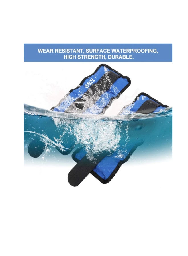 سبال حزام قابل للتعديل بالكامل بوزن الكاحل والمعصم للنساء والرجال والأطفال واللياقة البدنية والكاحل والمشي والجري والركض والجيم - Image 2