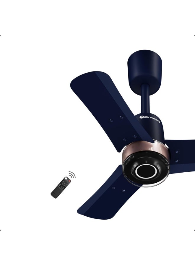 atomberg Renesa Elite Smart 600mm BLDC Ceiling Fan with IoT & Remote Control | BEE 5 star Rated | High Air Delivery with Moonbeam LED Light | New Sleek Design | 5 Year Warranty | Ritz Blue - Image 3