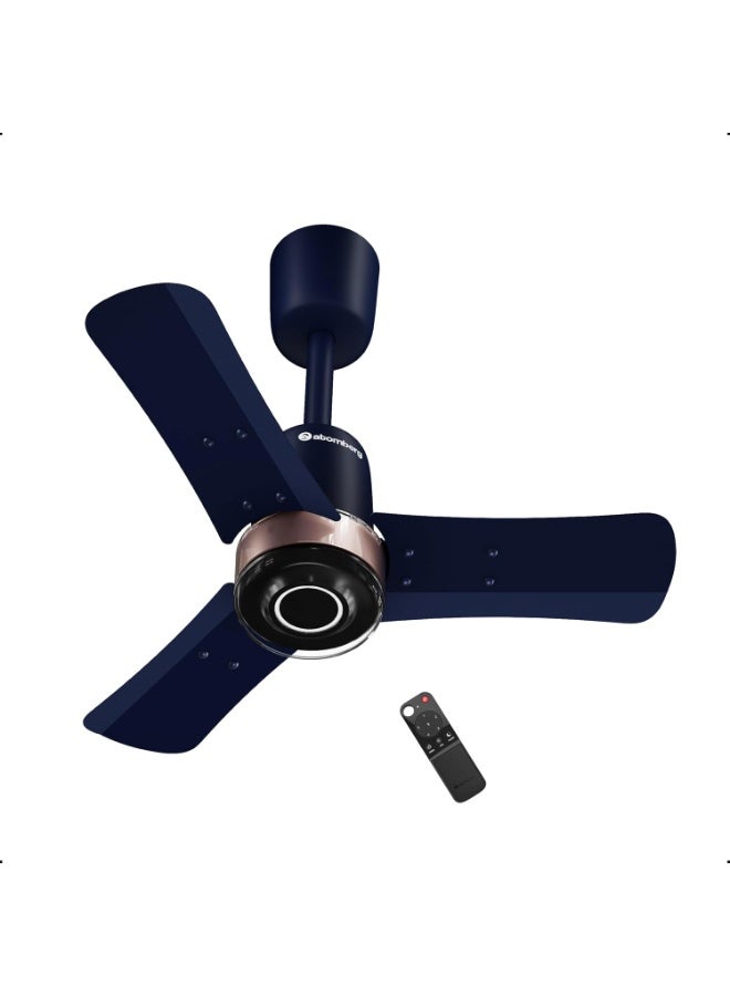 atomberg Renesa Elite Smart 600mm BLDC Ceiling Fan with IoT & Remote Control | BEE 5 star Rated | High Air Delivery with Moonbeam LED Light | New Sleek Design | 5 Year Warranty | Ritz Blue - Image 1