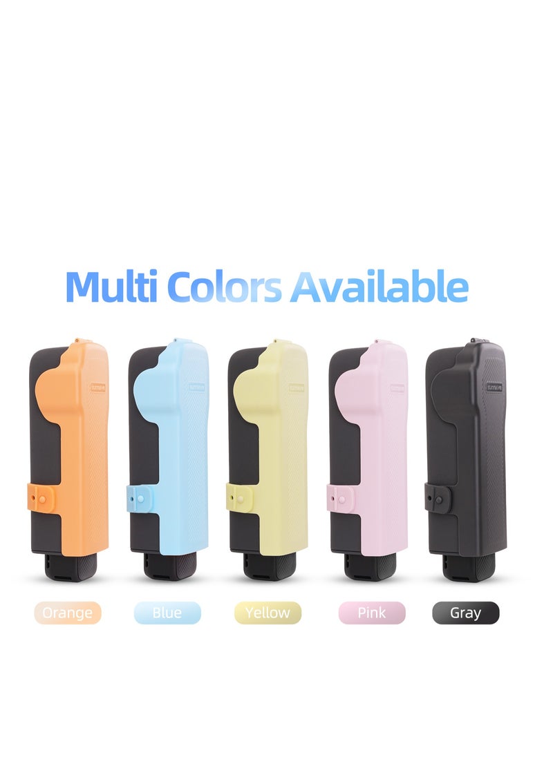 SUNNY LIFE Colorful Protective Lid for DJI OSMO Pocket 3,Silicone Protective Case Cover, Tempered Glass Screen Protector, Lens Protector  - Image 1