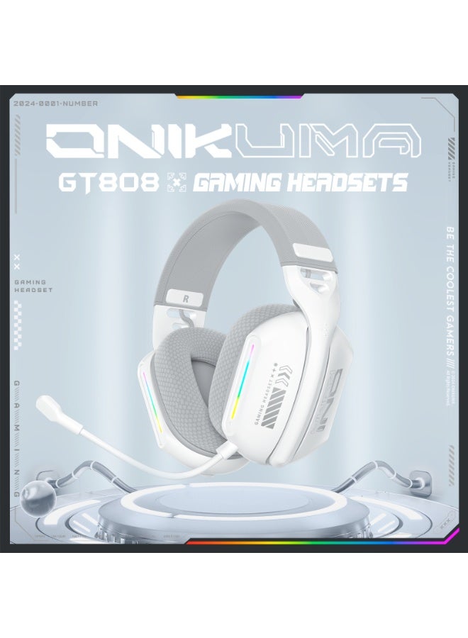 onikuma GT808 2.4GHz Bluetooth Gaming Headset For PS4/PS5/XOne/XSeries/Nswitch/PC - Image 2