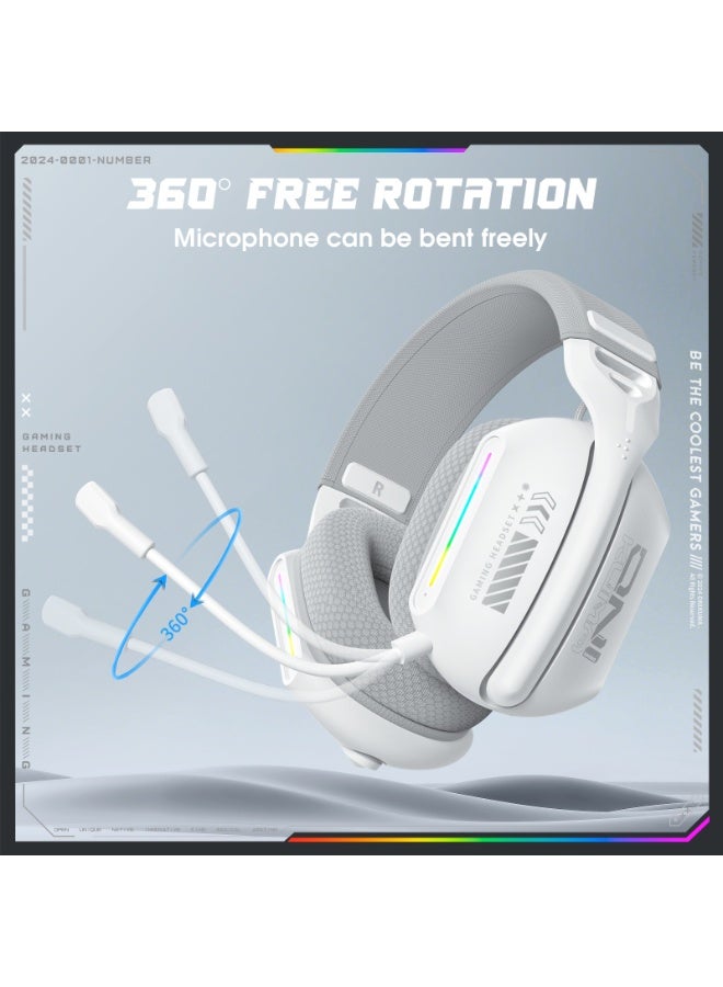 onikuma GT808 2.4GHz Bluetooth Gaming Headset For PS4/PS5/XOne/XSeries/Nswitch/PC - Image 4