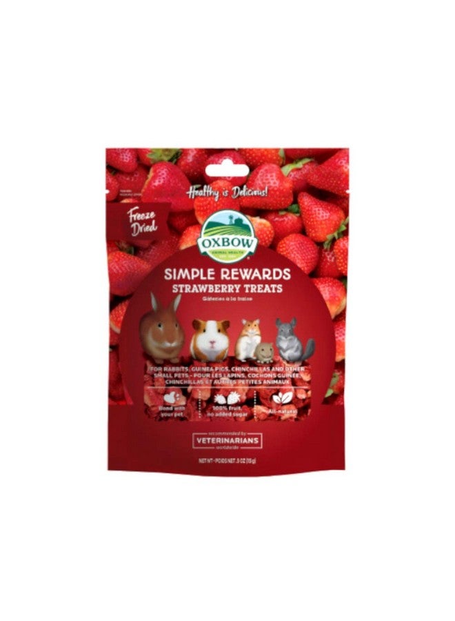 أوكسبو مكافآت أوكسبو البسيطة للأرانب وخنازير غينيا والشنشيلة والفراولة 0.5 أونصة عبوة من 3 قطع - Image 4