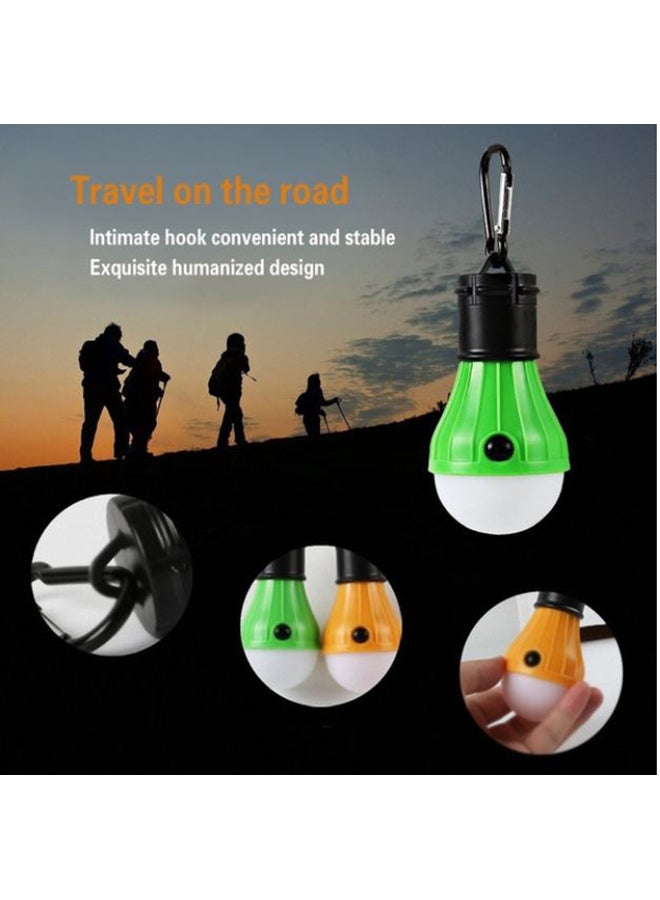 4 Piece Portable Battery Powered Led Camping Lantern Tent Light Bulb 5.7inch - Image 5