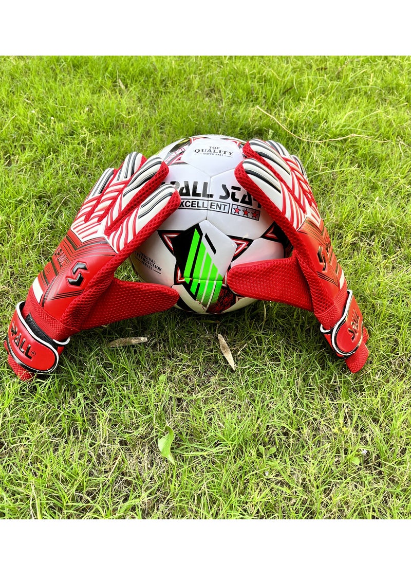 Spall Soccer Goalkeeper Gloves for Adults, Goalkeeper Gloves Extra Strong Grip and Non-Slip Unisex for Indoor and Outdoor Training and Match - Image 5