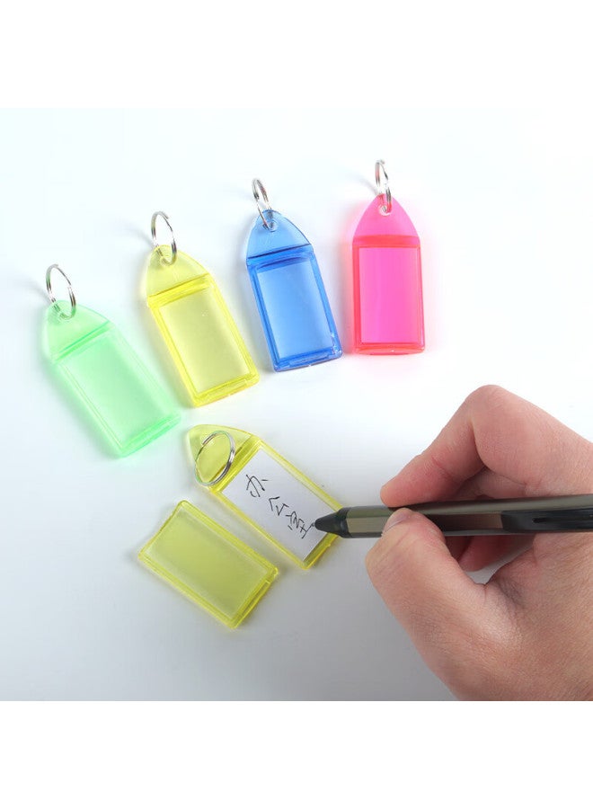 Tango (Tango) Key Tags Colorful Double-Sided 24Pcs/Tube Four-Color Pet Tube Pack Tags Hotel Landlord Big Key Custom Classification Tags Easy-To-Identify Key Tags - Image 5