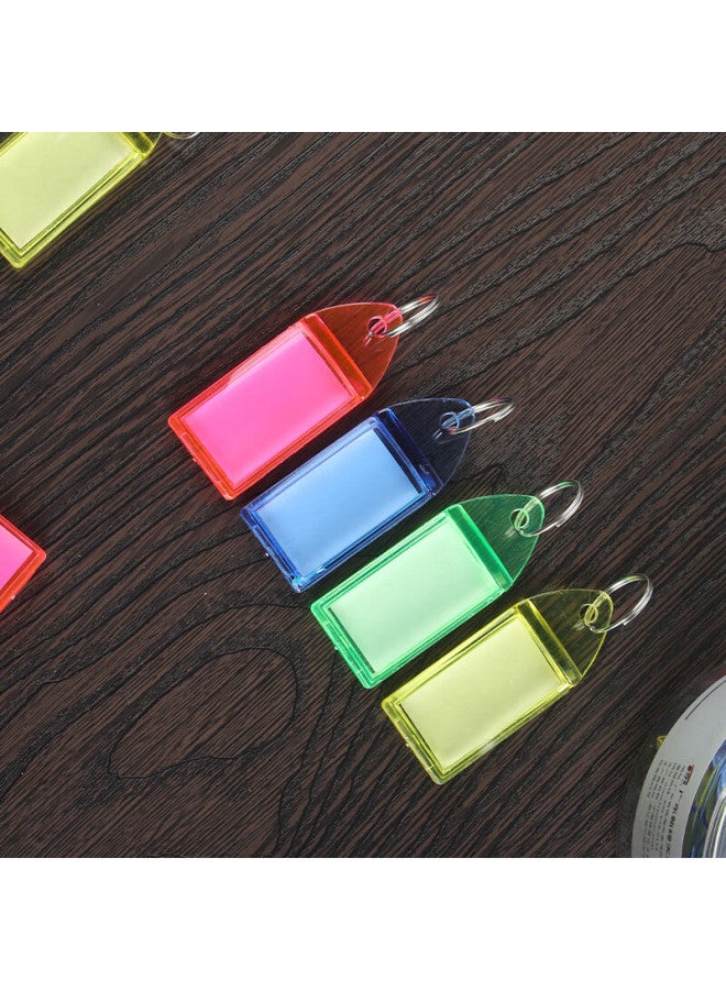 Tango (Tango) Key Tags Colorful Double-Sided 24Pcs/Tube Four-Color Pet Tube Pack Tags Hotel Landlord Big Key Custom Classification Tags Easy-To-Identify Key Tags - Image 2