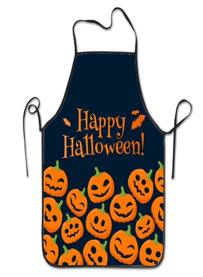 Jpayxese Halloween Aprons for Women, Pumpkin Halloween Decorations for Men, Grilling Cooking Chef Kitchen Fall Apron Gifts for Mom Wife Dad Husband Girls - Image 1
