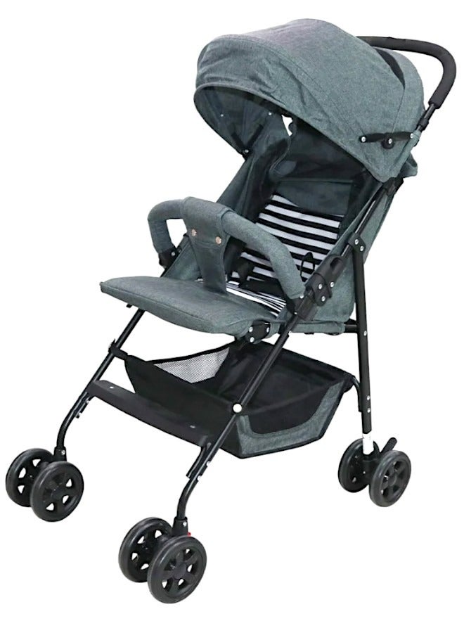 صندوق العاب كرسي عربة اطفال قابل للطي للجلوس والنوم - Image 1