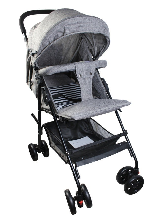 صندوق العاب كرسي عربة اطفال قابل للطي للجلوس والنوم - Image 2