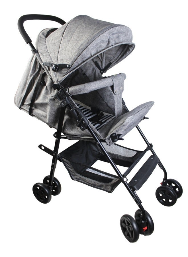 صندوق العاب كرسي عربة اطفال قابل للطي للجلوس والنوم - Image 5