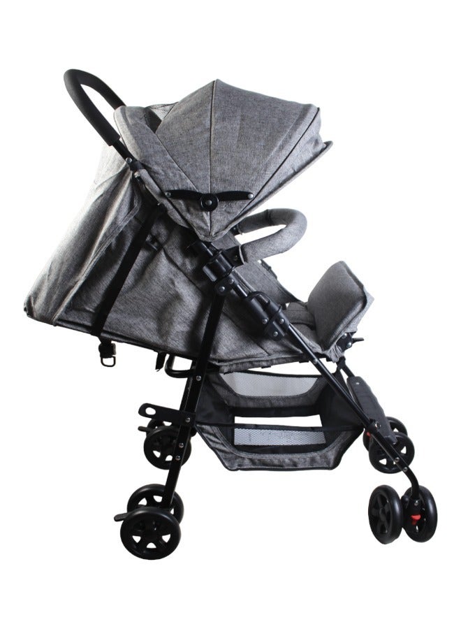 صندوق العاب كرسي عربة اطفال قابل للطي للجلوس والنوم - Image 4