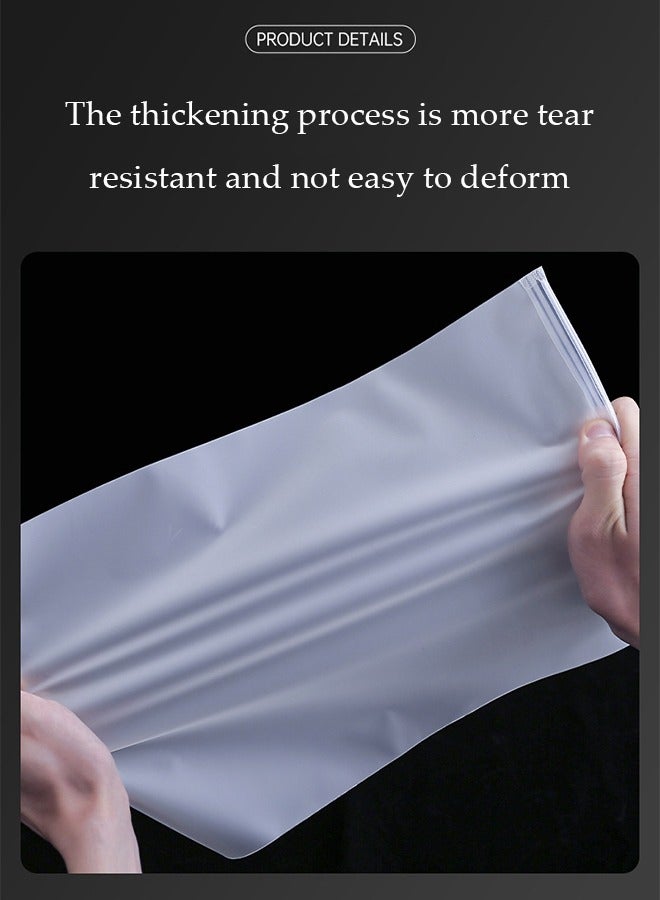 DUNISO 25Pcs  Travel Storage Bags,Multi-size Travel Bags,Waterproof Multifunctional Reusable Clear Clothes Storage Bag，Travel Packing Zip Lock Bags Pouch,for Travel Clothes Shoes Cosmetics Suitcases  - Image 5
