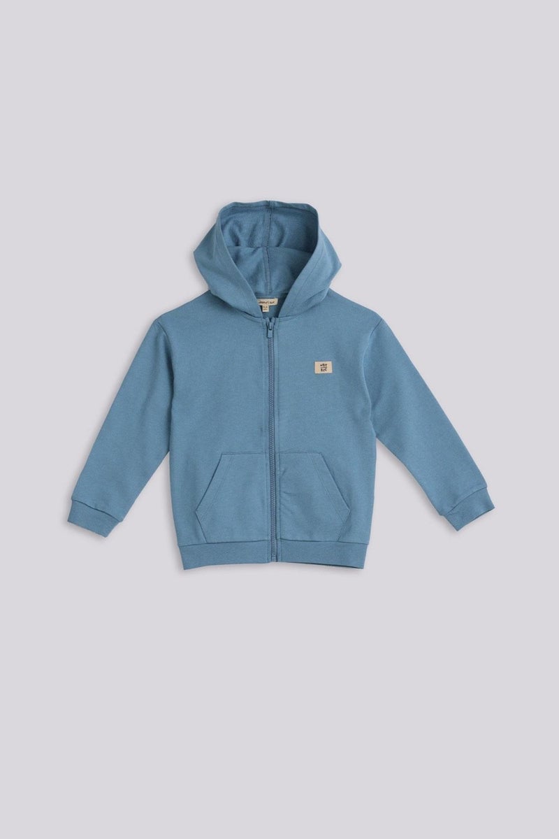 Nebbati Basic Bg Store Boy Blue Tracksuit Top - Image 1