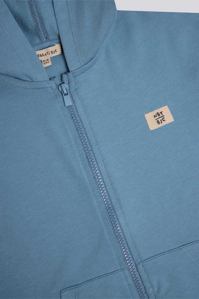 Nebbati Basic Bg Store Boy Blue Tracksuit Top - Image 3