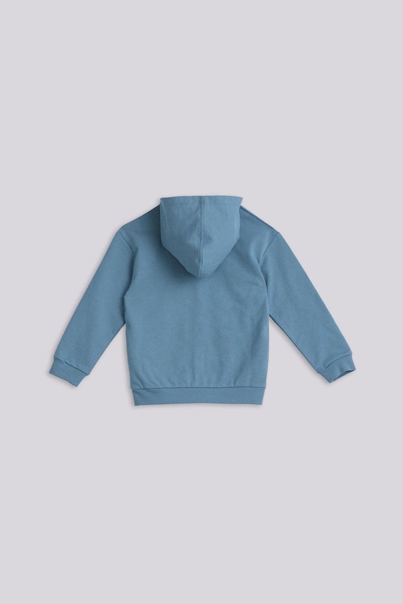 Nebbati Basic Bg Store Boy Blue Tracksuit Top - Image 2