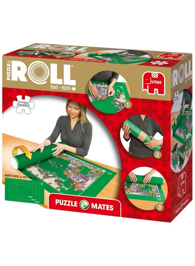 jumbo Jumbo Spiele - Puzzle Mates and Roll - Puzzlematte bis 1500 Teile - Art. Nr. 17690 - Image 4