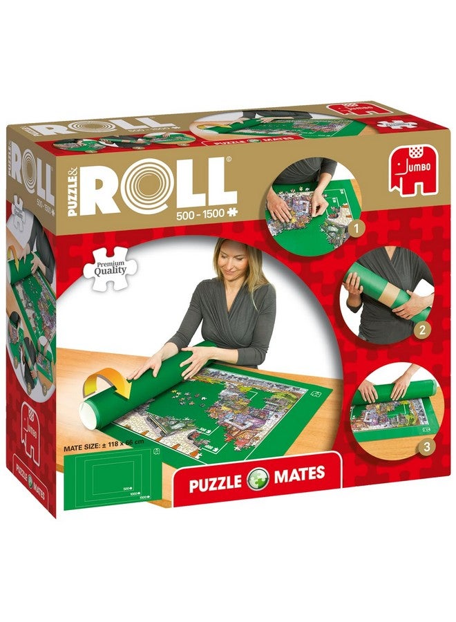jumbo Jumbo Spiele - Puzzle Mates and Roll - Puzzlematte bis 1500 Teile - Art. Nr. 17690 - Image 1