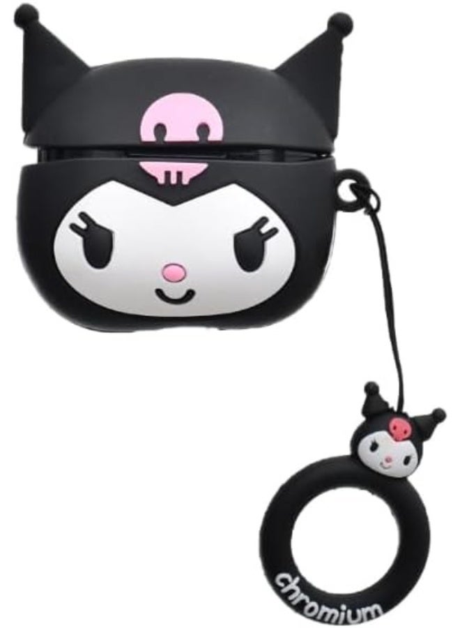 Case Soft Silicone Shockproof Cover for Apple Airpods 3 New 3D Cute Cartoon Creative Fun Case Skin with Keychain Design - Image 1