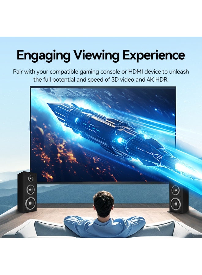 VENTION AAC High Speed HDMI 2.0 Cable 4K 1080P High Definition 18Gbps 4K@60Hz 3D, Video Return UHD 3860p, HD 1080p, Ethernet Compatible - Image 4