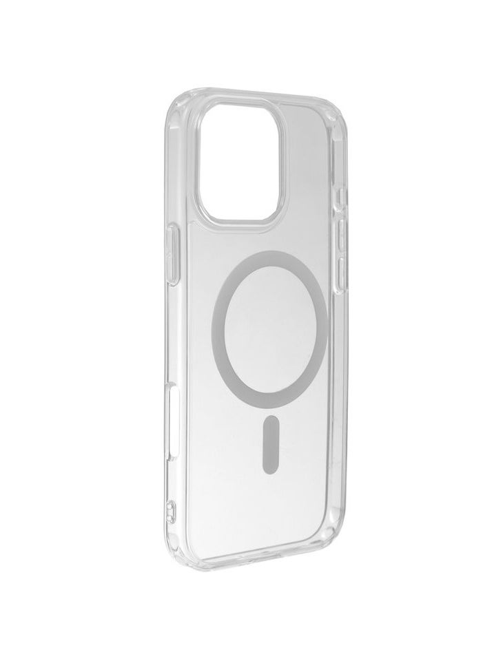 Lanex High Quality MagSafe Protective Phone Case With 360 Fall Prevention And Perfect Fit Made Of High Material Designed For IPhone 16 Pro Max - Clear